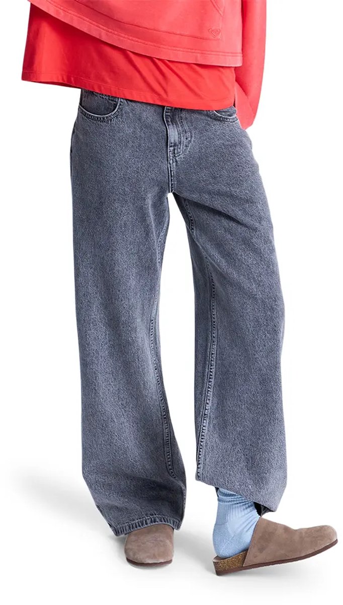 Roxy Dawn Patrol Spijkerbroek 30 Vrouw Zwart