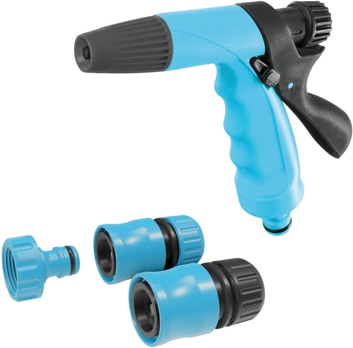 Tuinsproeier Set - Water Spuitpistool - Planten Water Geven - Variabele Straal - 19cm x 17.5cm - Groen