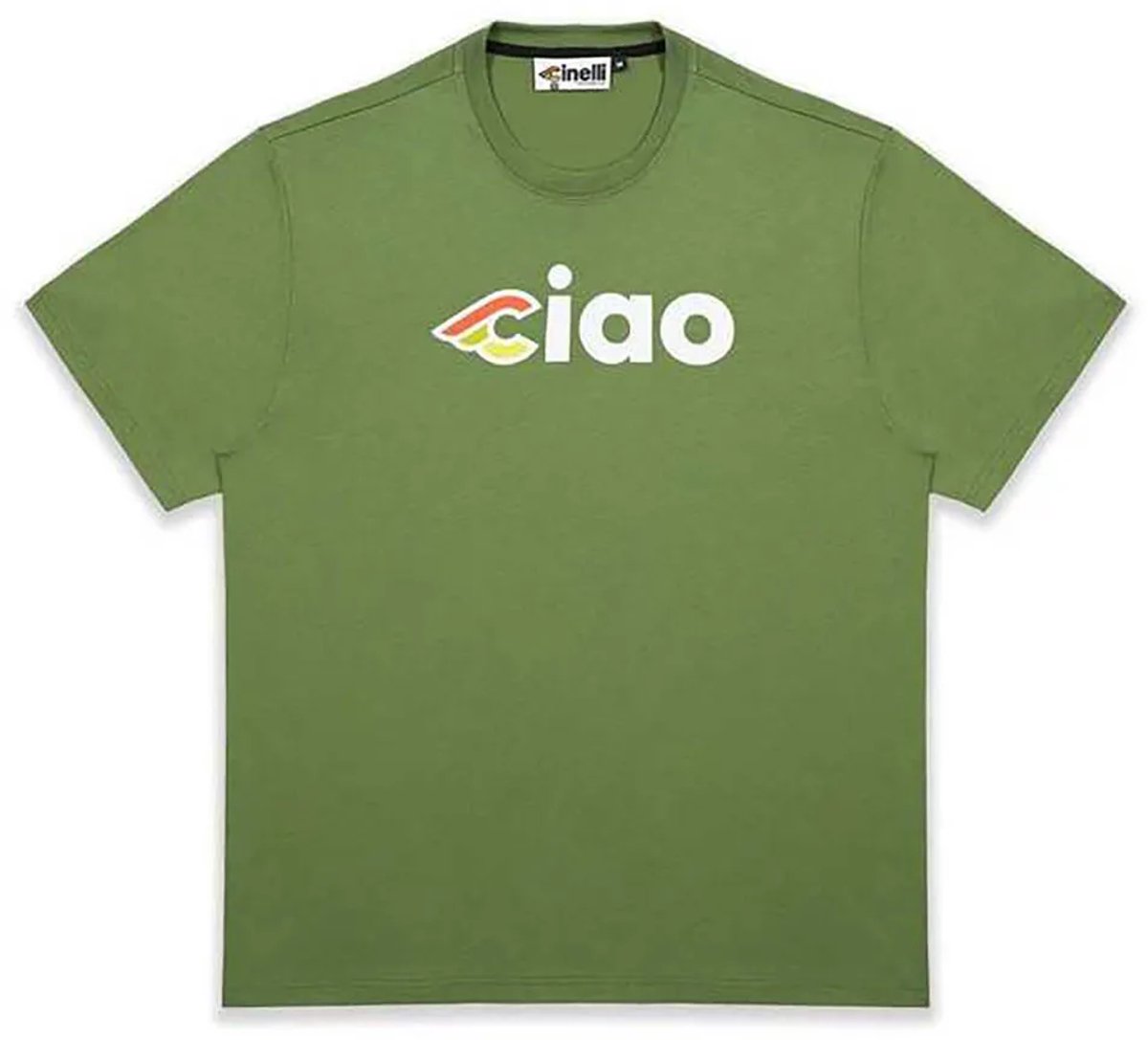 Cinelli Ciao 2 T-shirt Met Korte Mouwen Groen