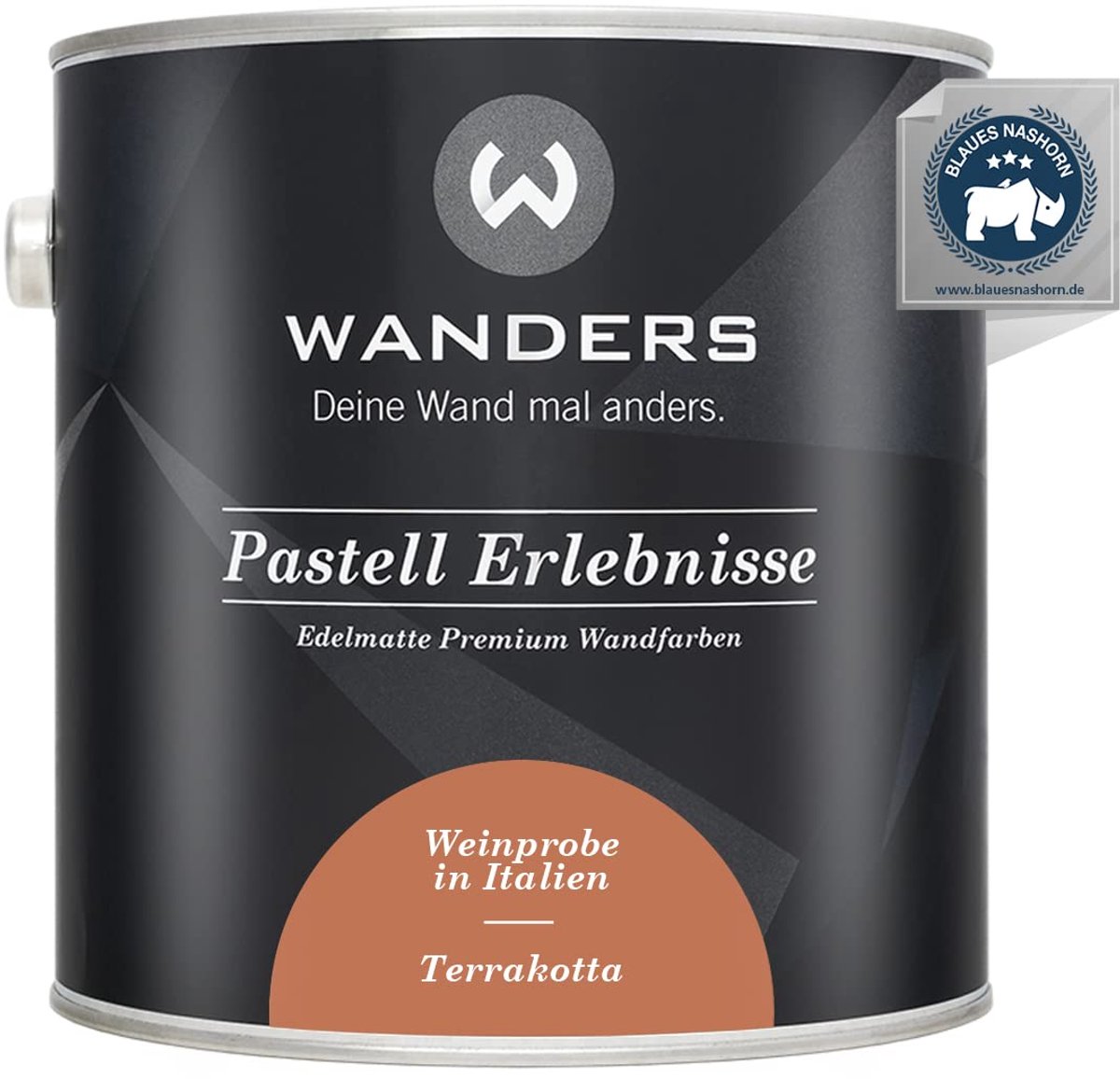 Wanders Muurverf - Edelmatte Krijtverf voor Hout en Meubels - Roodbruin Terracotta - 2,5L