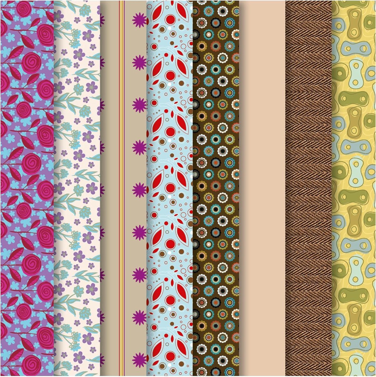 Poppenkleding Set - Kleding voor poppen - Creatief Knutselen - Handwasbaar Materiaal - 31x24x1 cm - Meerkleurig