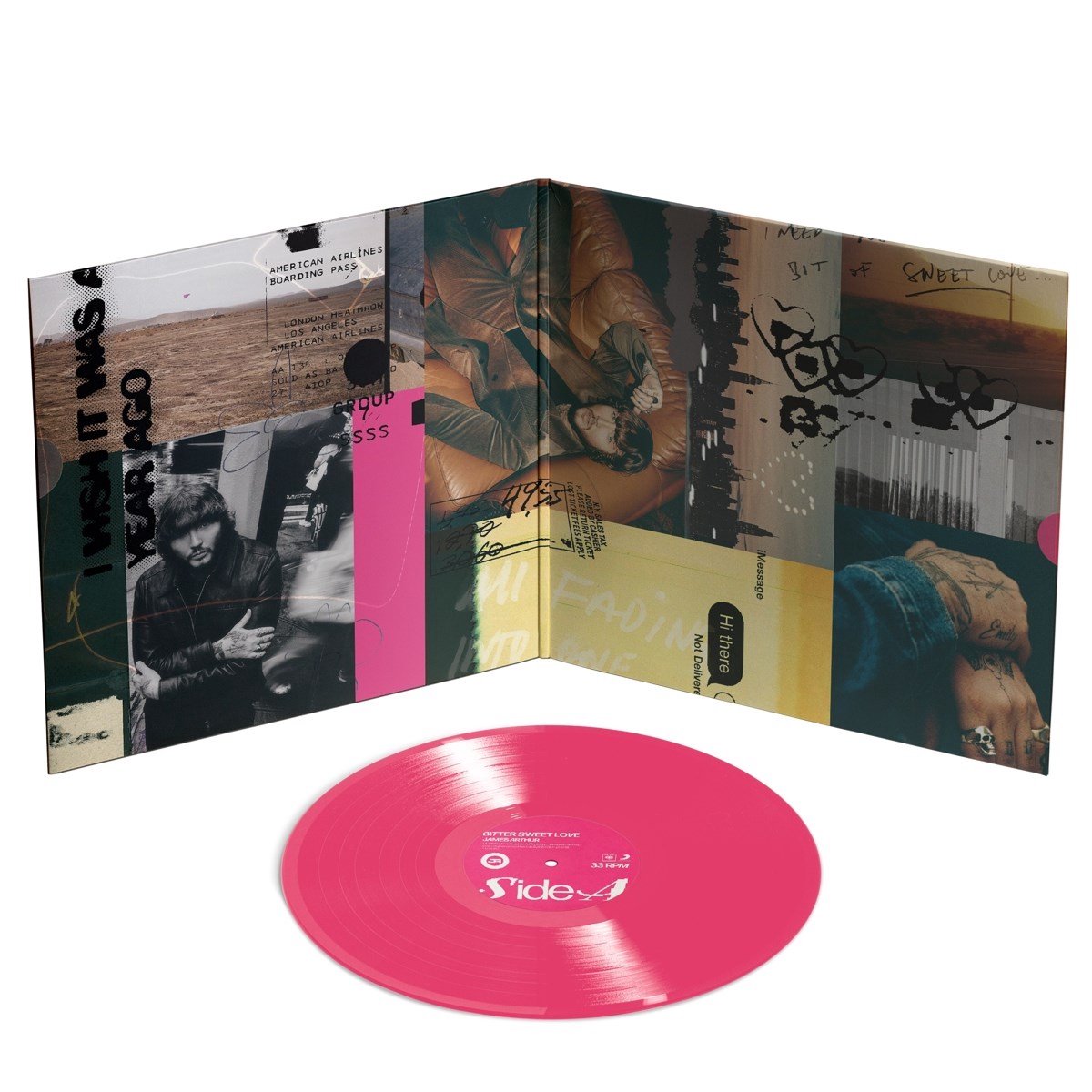 James Arthur - Bitter Sweet Love (Pink LP)