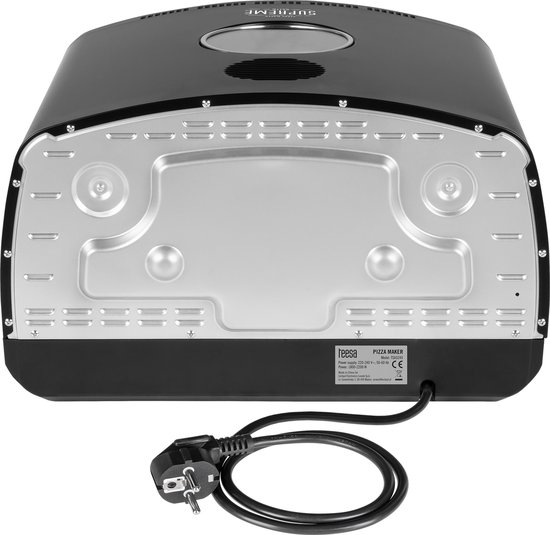 Teesa SUPREME ELITE - Pizzaoven - LED Display - 2200W - 450°C - Keramische Steen — afbeelding 4