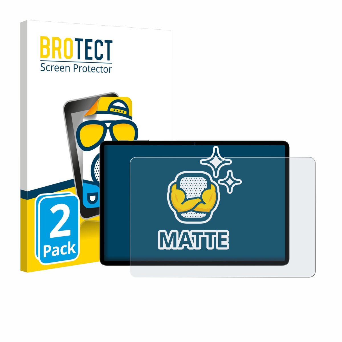 BROTECT - Screenprotector voor Teclast P50T - Folie Beschermfolie matte 2 Stuks