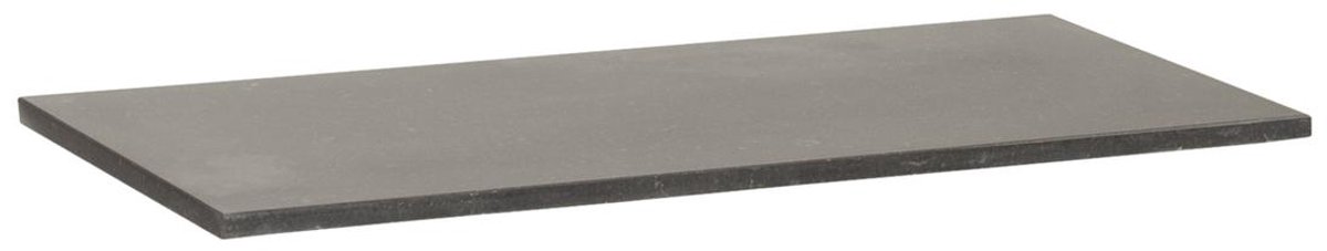 Brauer Vulcanic Topblad Ondiep - 80 cm - Natuursteen Basalt Antraciet