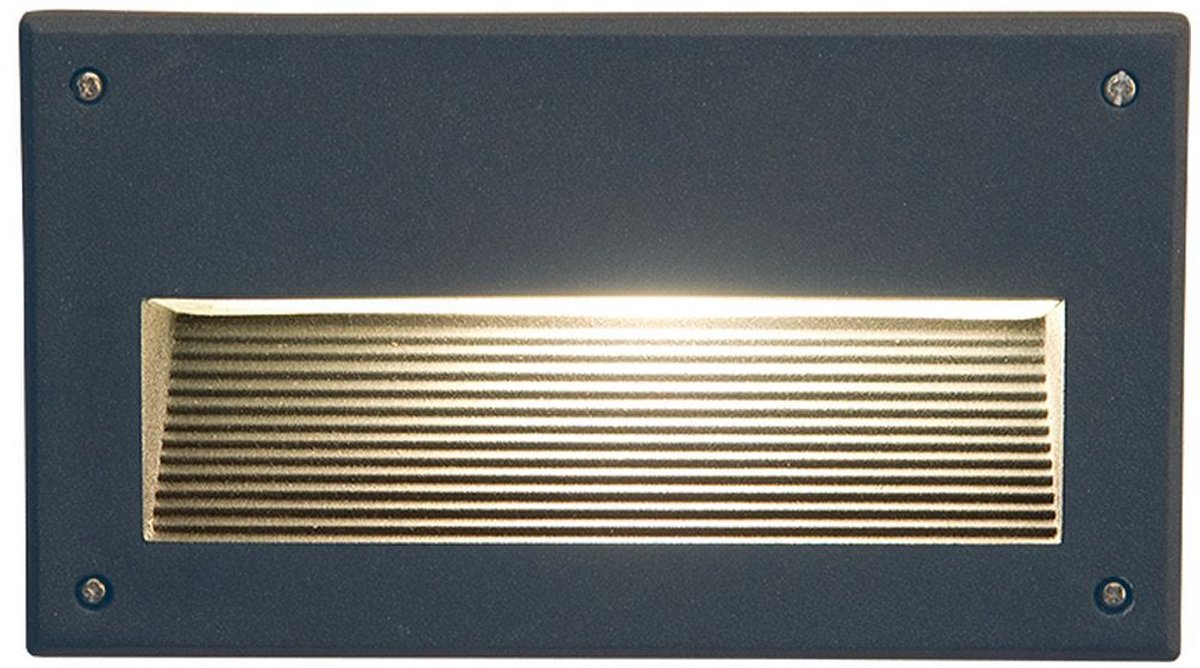 Licht-Erlebnisse - Basalt - Wandlamp - IP44 - E14 - van - Aluminium glas - in - antraziet
