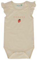 Babylook Strawberries Romper - Maat 56 - Sweety Buttercream