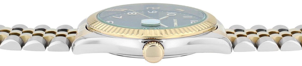 JUST WATCH Herenhorloge van roestvrij staal JW20187 Met roestvrijstalen band, 5 ATM, datum, D 41 mm,