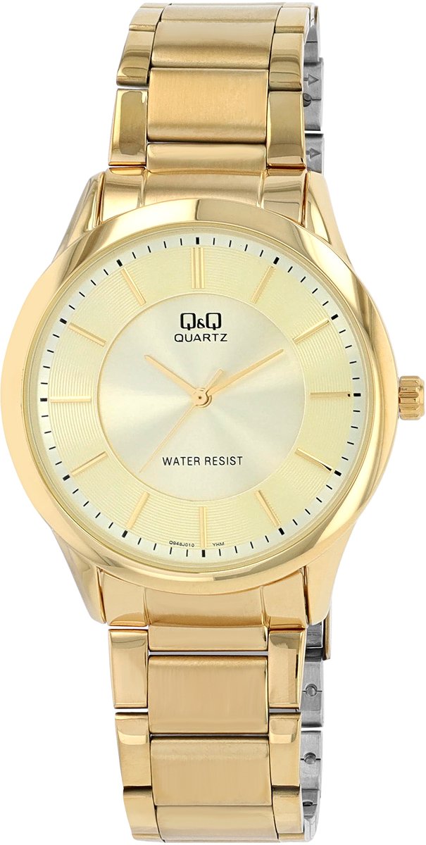 QQ Armbanduhr goldfarbig, 3 ATM