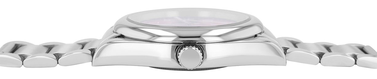 JUST Herenhorloge van roestvrij staal JU20169 Roestvrijstalen band, basic, kleurrijk, datum, Ø 41 mm, 10 ATM