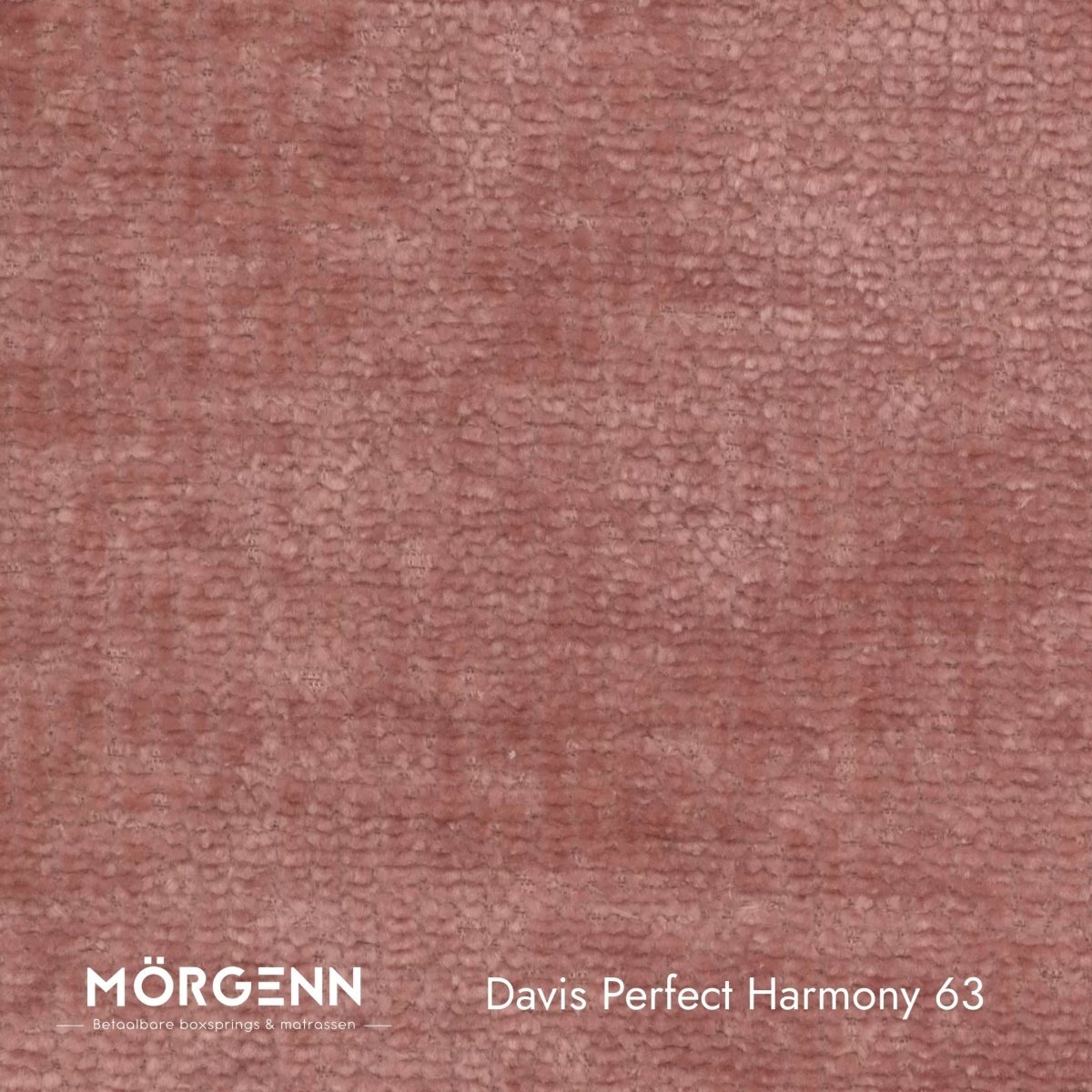 Mörgenn Davis Perfect Harmony Stofstaal - Chenille Stof voor Boxspring - 63
