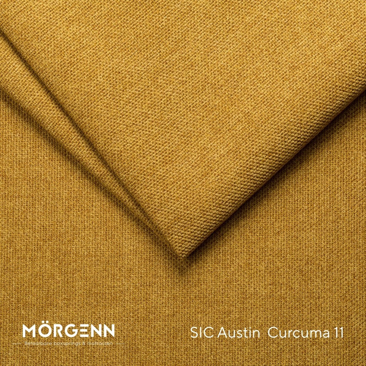 Mörgenn SIC Austin Stofstaal - Meubelstof voor Boxspring en Bed - Curcuma 11