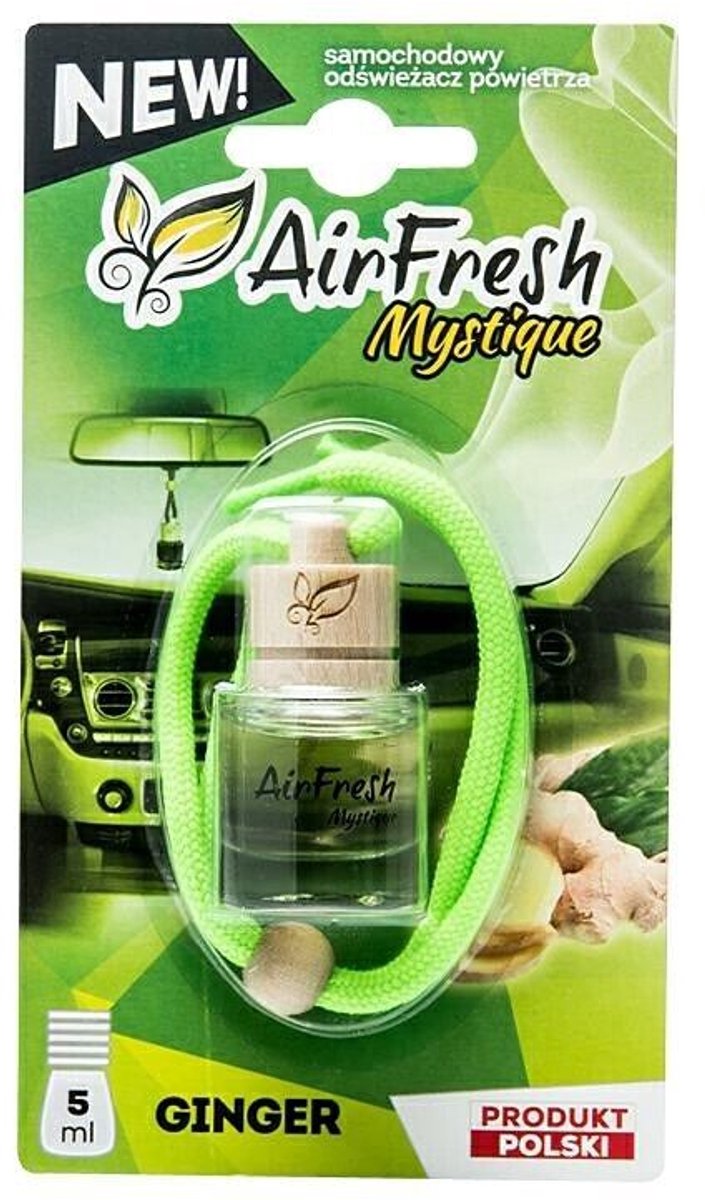 Air fresh mystique gember - gember autoparfum - air fresh mystique - gember - autoparfum - auto parfum