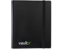 Vault X 4-Pocket Strap Binder - Verzamelmap - 160 Kaarten/Zwart
