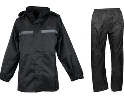 Regenpak - Regenjas & Regenbroek - Universeel One Size - Waterdicht - Capuchon & Reflectie - Rheme