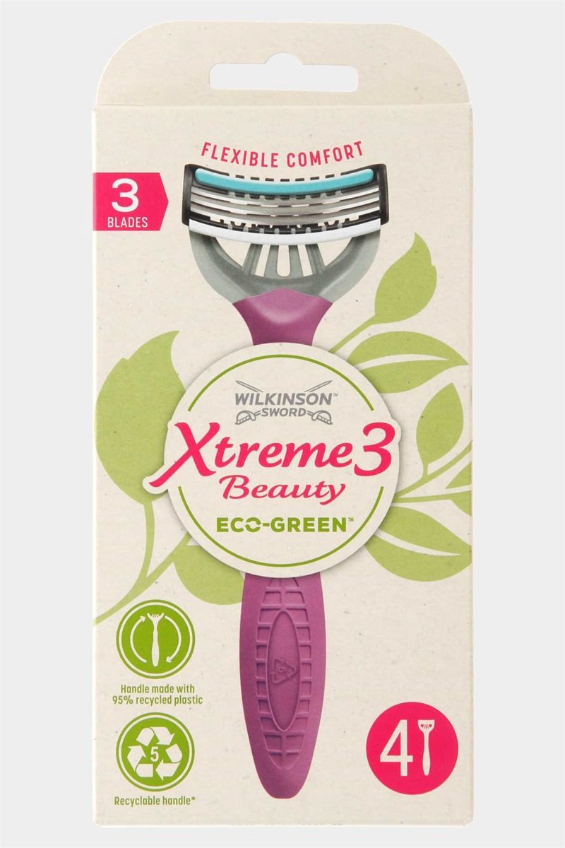 Wilkinson Wegwerpscheermesjes Beauty Eco (4 stuks)