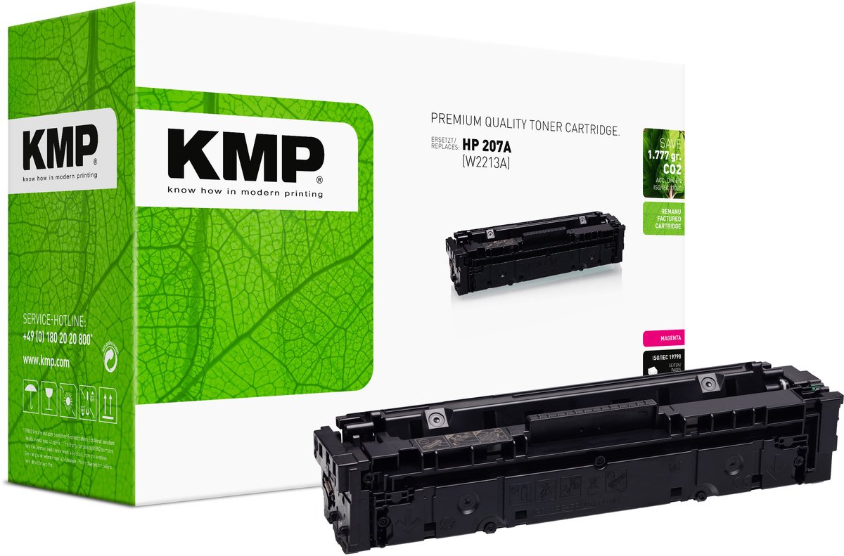 KMP 2558,0006 tonercartridge 1 stuk(s) Compatibel Magenta