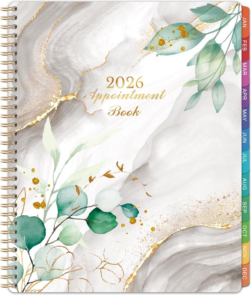 Dagelijkse Agenda Planner 2025 A5 - Uurplanner Januari t/m December 2025