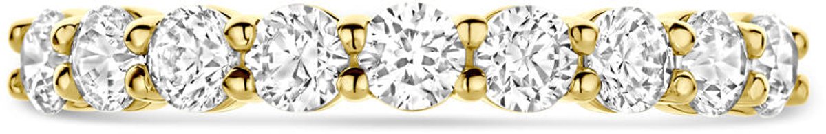 14K Geelgouden Ring met Zirkonia 4035043 – 3 mm