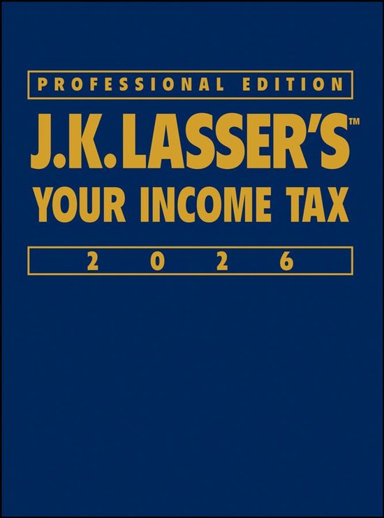 J.K. Lasser's Your Income Tax 2026, Professional Edition - cover