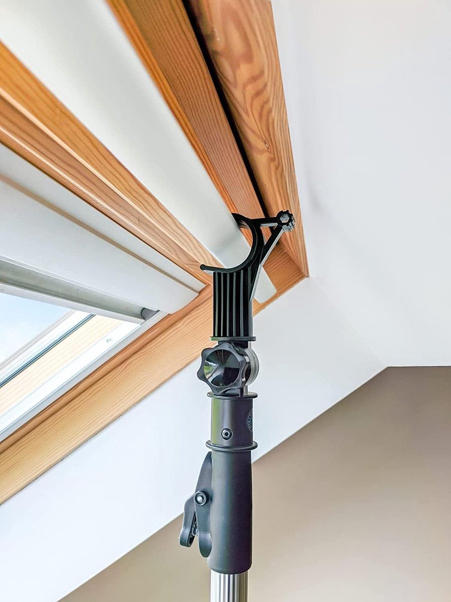 Telescopische Raamstangopener voor Dakramen en Jaloezieën (1,1m - 2,0m)