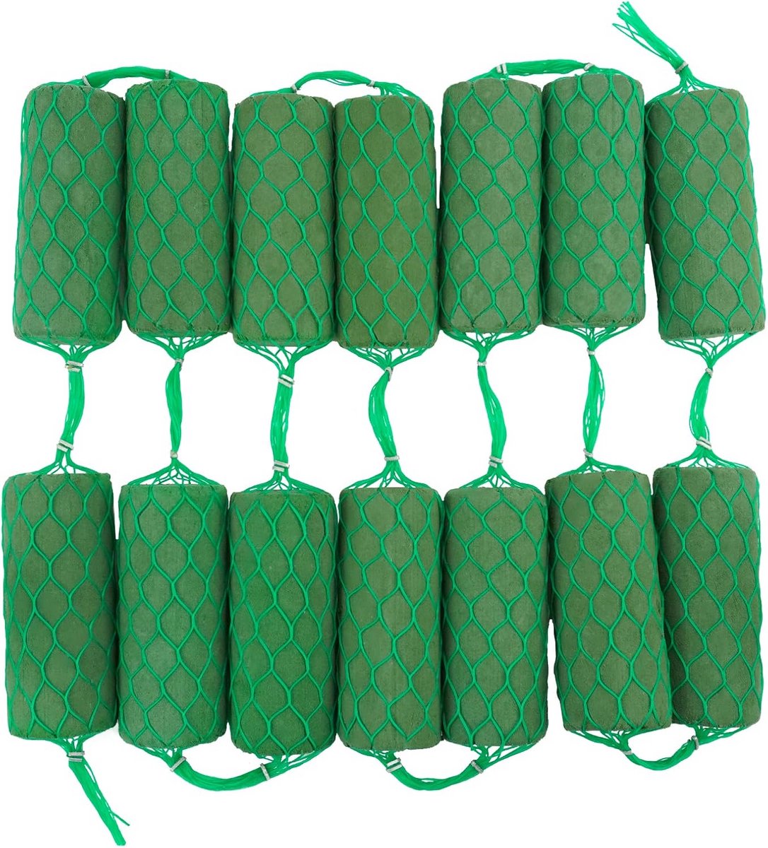 14x Stekken Nat Schuim voor Verse Bloemen en Bloemstukken - Bruiloft & Decoratie