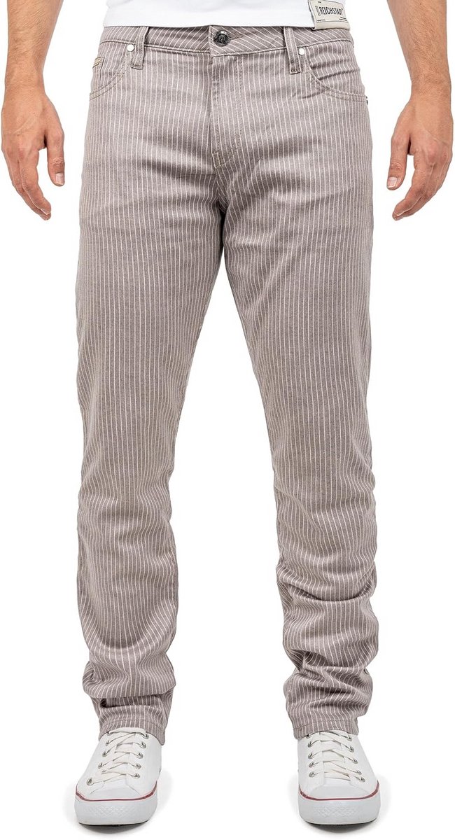 Heren Chino Broek Slim Fit & Regular Fit | Stretch Katoenmix | Comfortabel voor Kantoor en Vrije Tijd