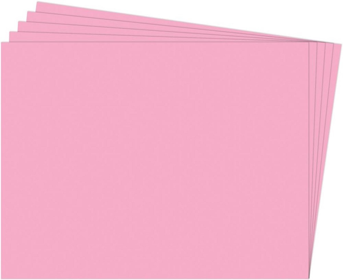 Groot Pakket Knutselkarton 125 Vel in Roze – 50x65 cm, 180g Zwaar Papier