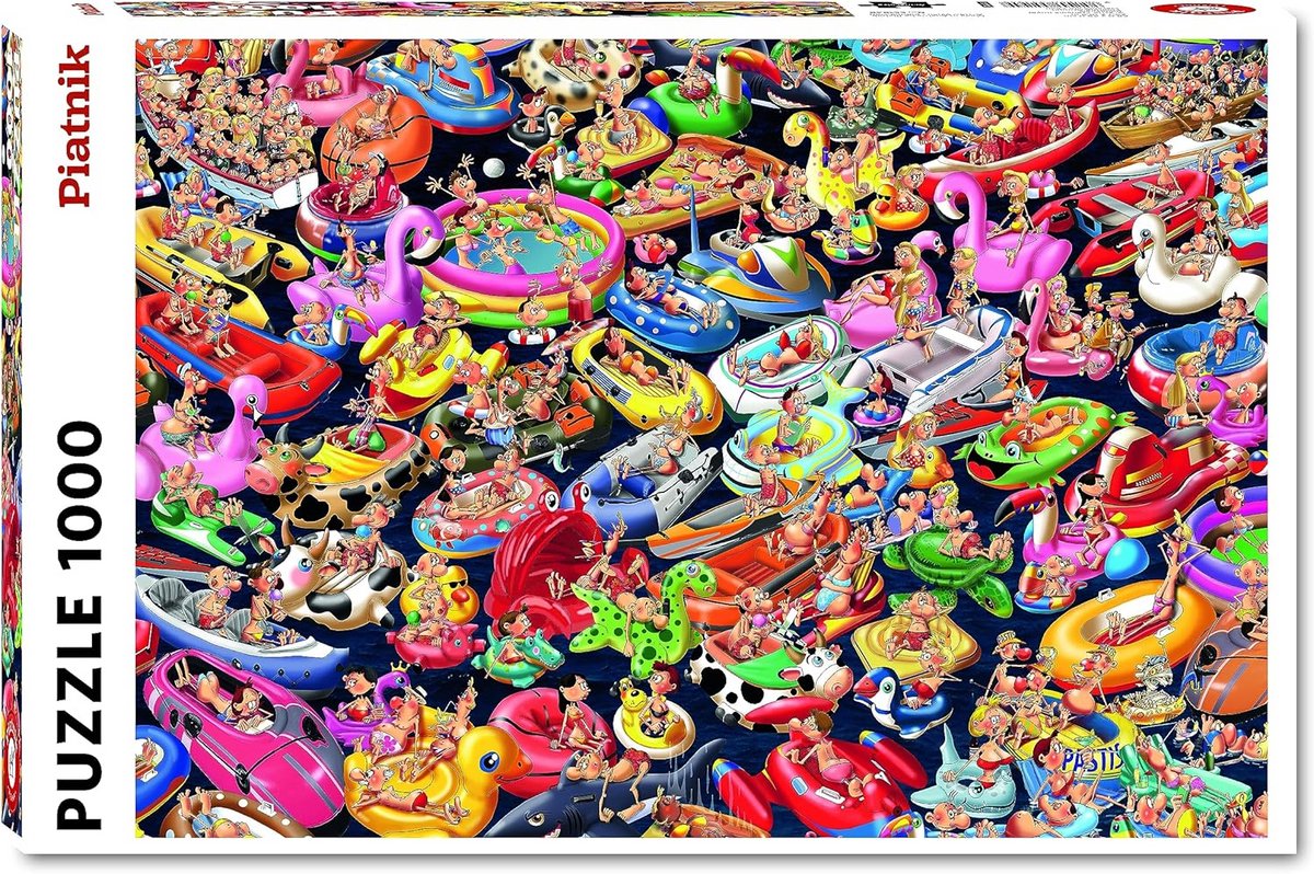 Puzzel 1000 Stukjes - Legpuzzel Volwassenen - Ontspanning Thuis - Precisie Gesneden - 68 x 48 cm - Multicolor