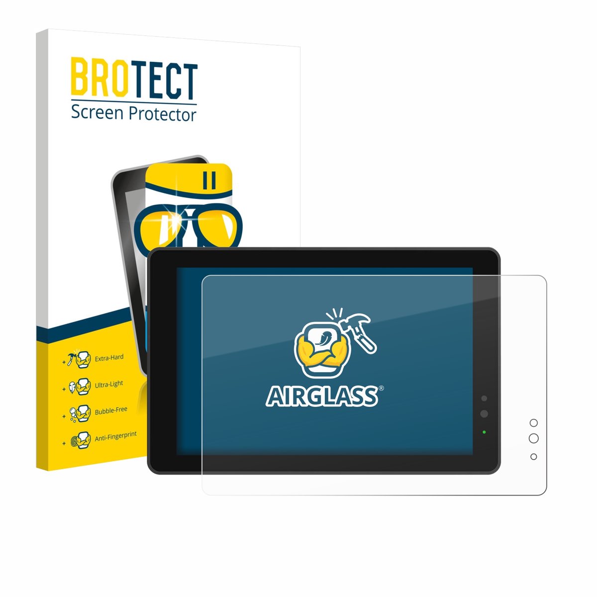 Screenprotector voor Lilliput 719/T 7" Beschermglas transparant