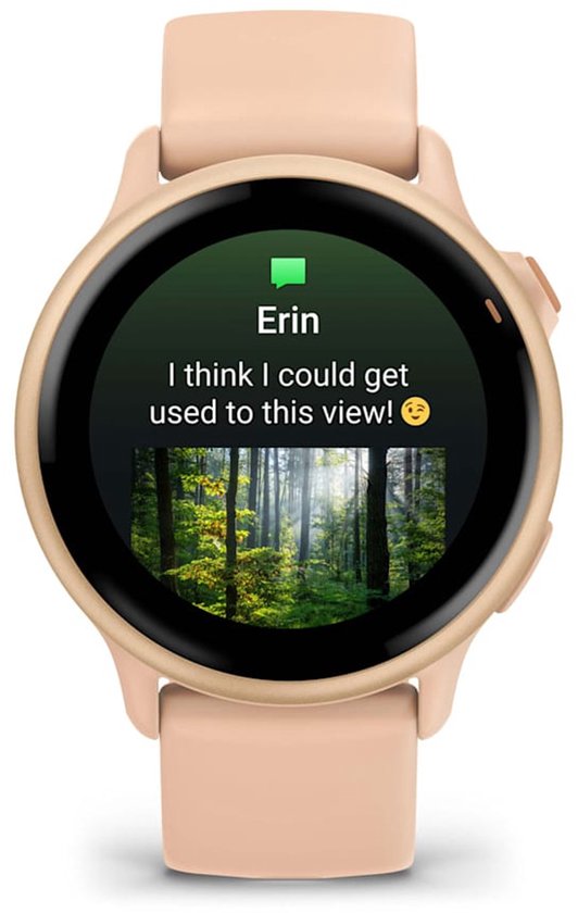 Garmin Vivoactive 6 - Smartwatch - Sporthorloge- Health - Fitness - 42 mm - Roze (Pink Dawn)