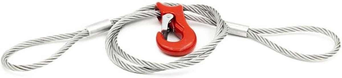 Duurzaam Chokertouw met Lussen en Glijhaken 14mm Dikte