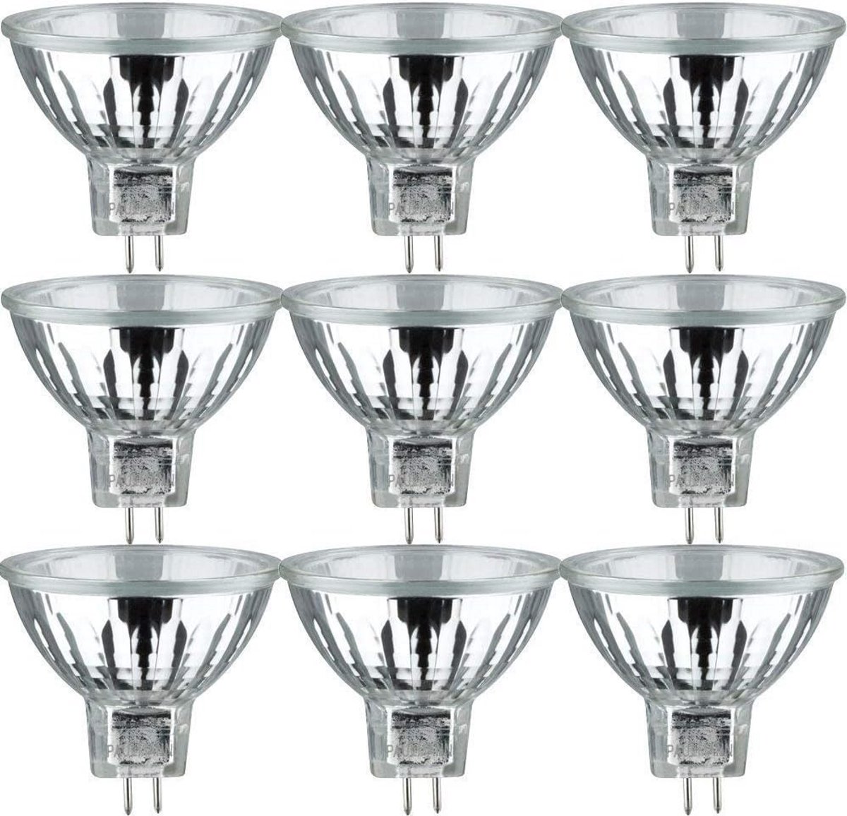Halogeenreflector Veiligheid 35W GU5,3 12V Zilver 51mm