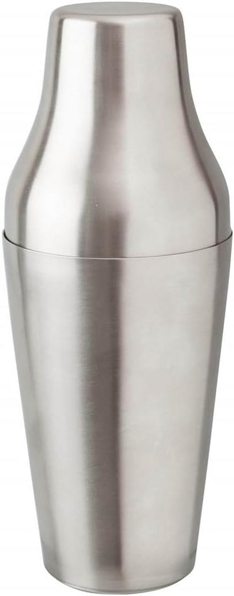 Franse Cocktail Shaker RVS 50cl - Geborsteld Staal Bar Accessoire