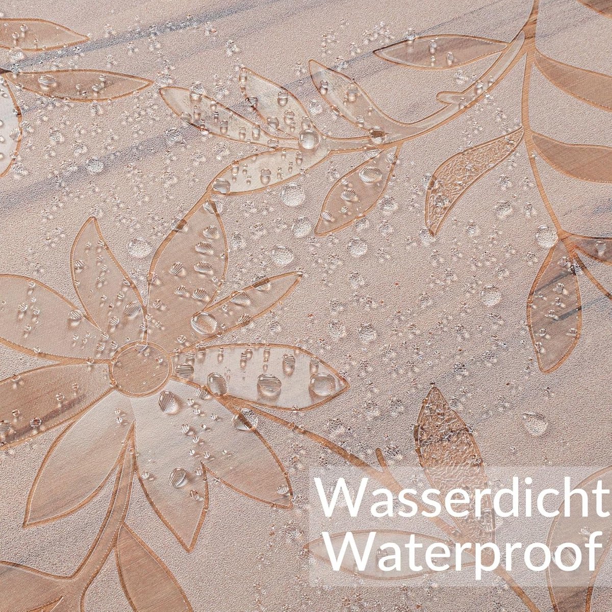 U-Vaste Tafelzeil met Structuur 1,5 mm - Transparante Tafelbescherming 140x100 cm