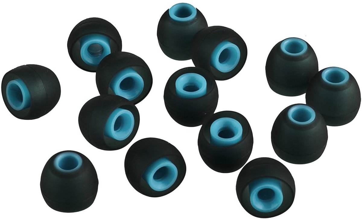 14 Stuks Siliconen Oordopjes Vervangend Set voor In-Ear Hoofdtelefoons S