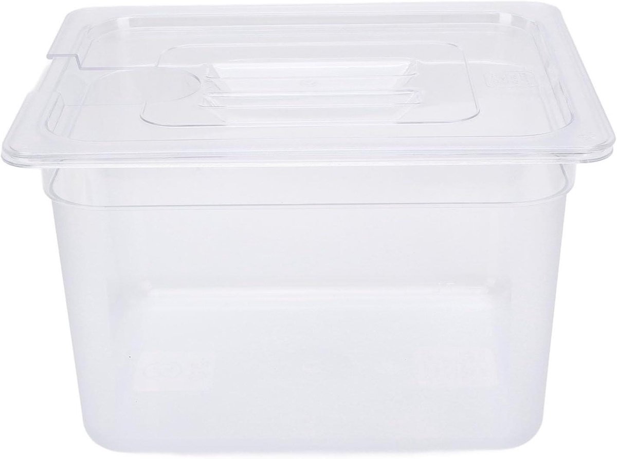 Sous Vide-container met Deksel - 12L Plastic Kook- en Voedselopslagcontainer