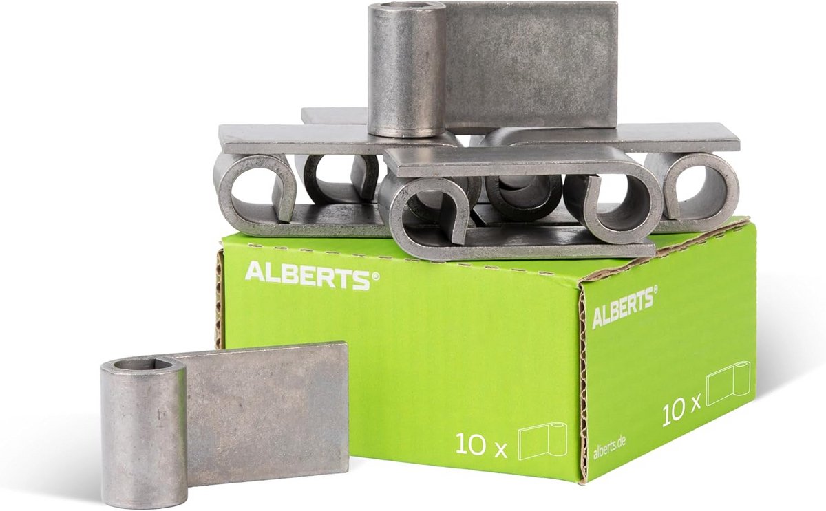 Lasband Staal Ø16 mm - Set van 10 Stuks - Robuust Bevestigingsmateriaal