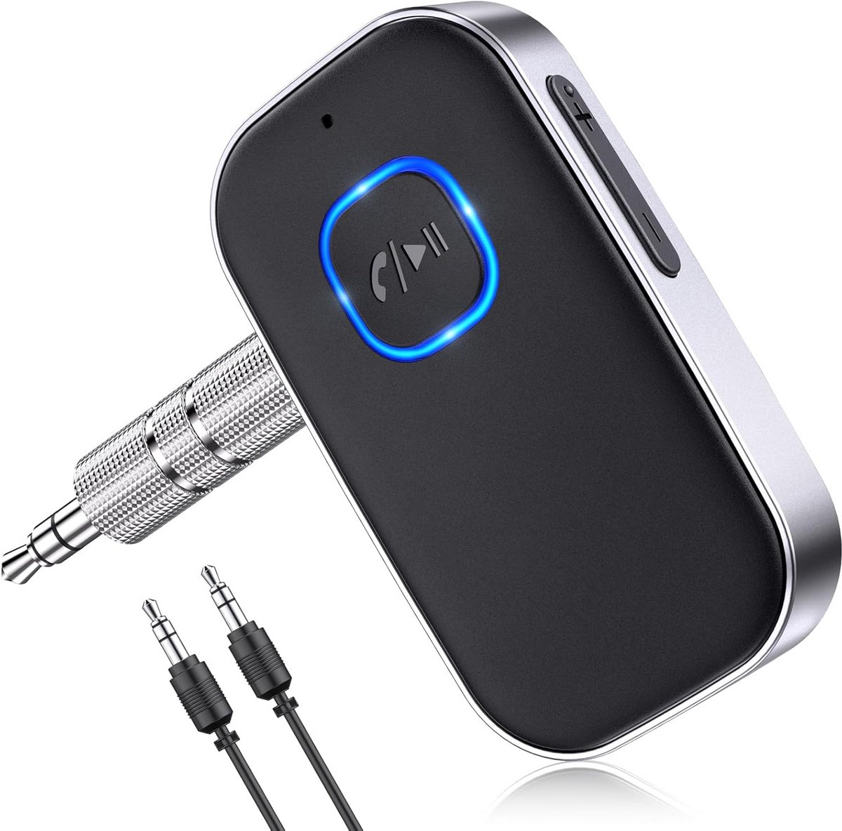 Draadloze Bluetooth 5.0 Audio Ontvanger met Ruisonderdrukking voor Auto en Stereo