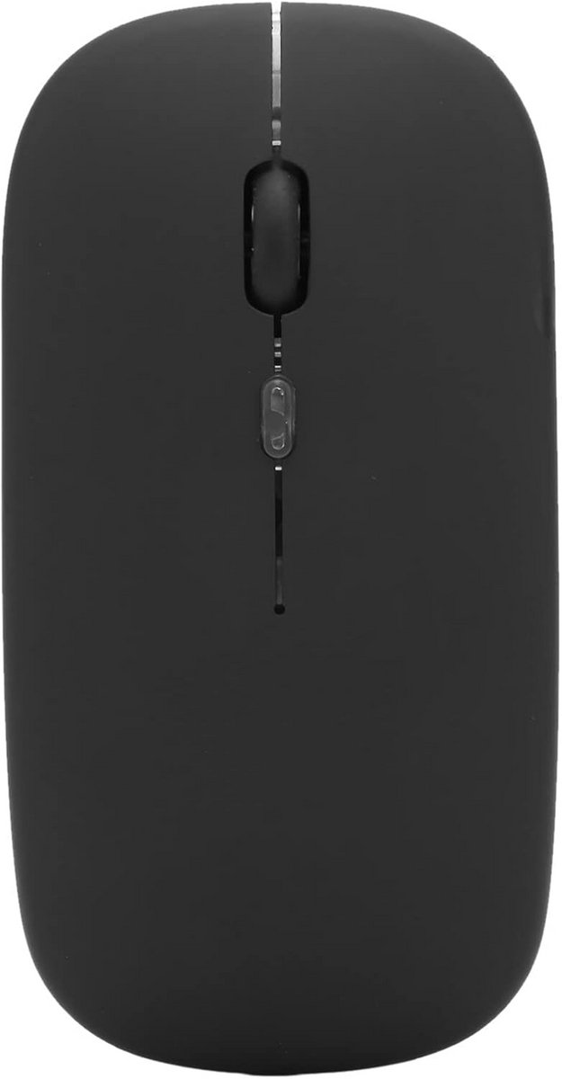 Draadloze Stille Muis met LED, Oplaadbaar USB, 2.4G voor Laptop en PC