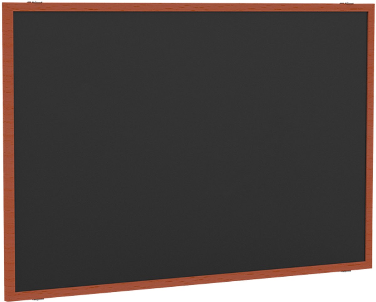 IVOL Krijtbord zwart - 100x180 cm - Houtlook frame