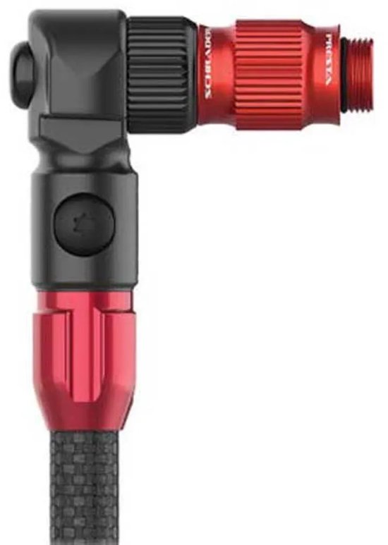 Lezyne ABS 1 PRO Fietspomp - Vloerpomp met Drukmeter - Max. druk 220 PSI - Met Handvat - Zwart — afbeelding 5