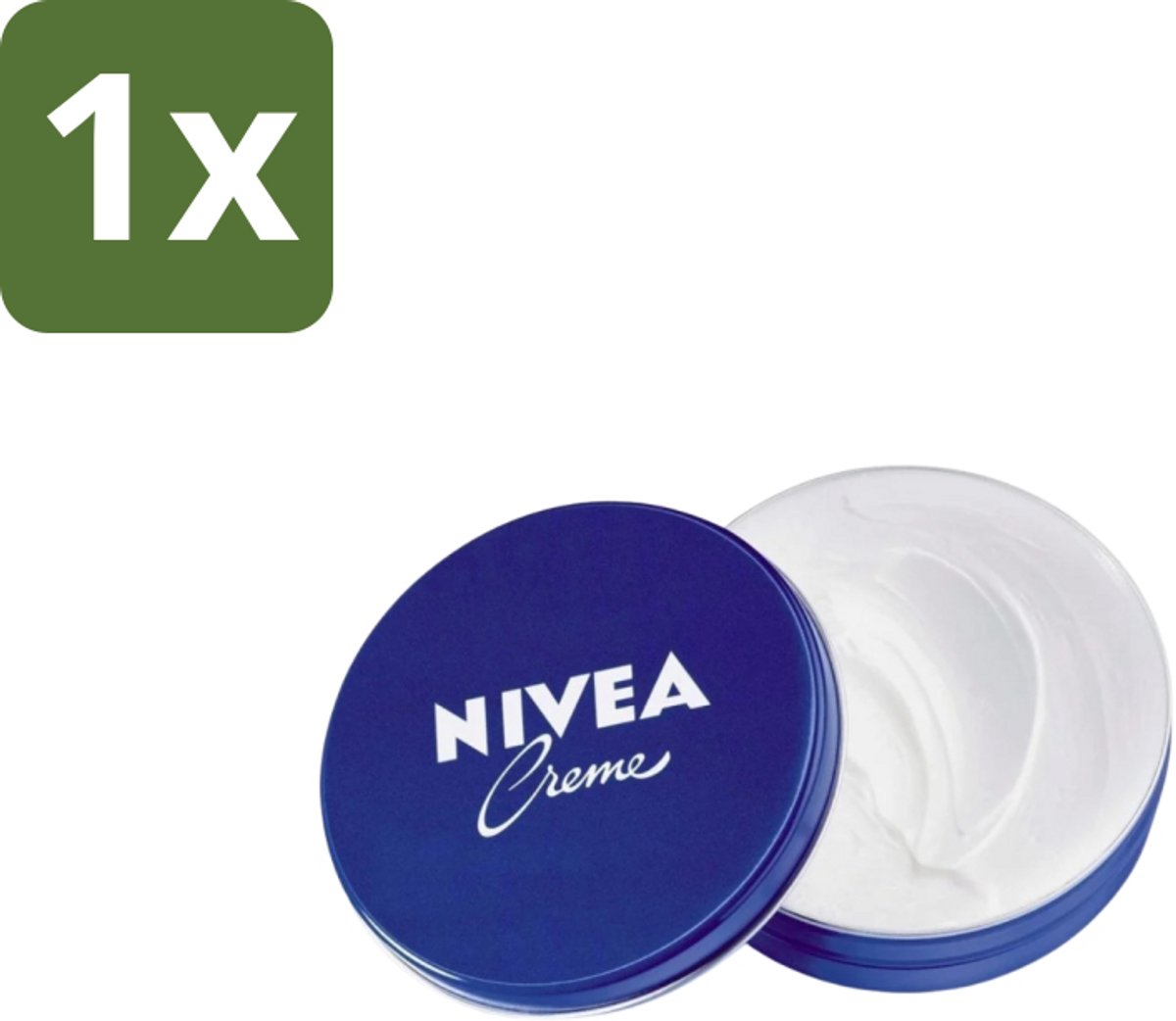 1 x NIVEA Crème Blik 150 ml - Nivea Crème - Crème - Huid Verzorging - Hydratatie - Uitdroging Voorkomen