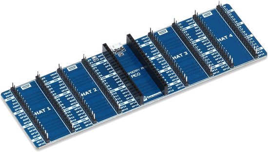 Microcontroller Board met 4-Kanaals GPIO Expansie voor Prototypebouw | bol