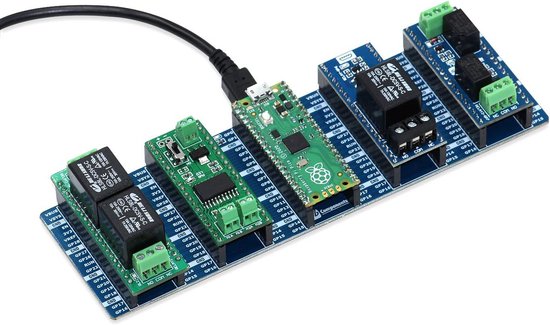 Microcontroller Board met 4-Kanaals GPIO Expansie voor Prototypebouw | bol