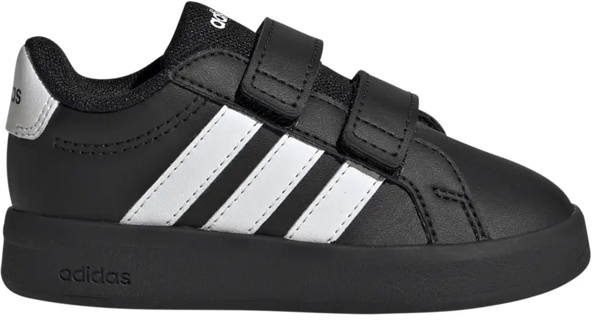 Adidas Grand Court 3.0 Babyschoenen Kinderen Zwart