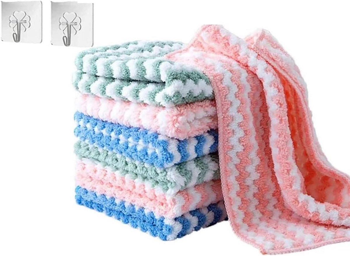 Set van 10/20 Super Absorberende Microvezel Keukendoeken voor Schoonmaken en Afwassen
