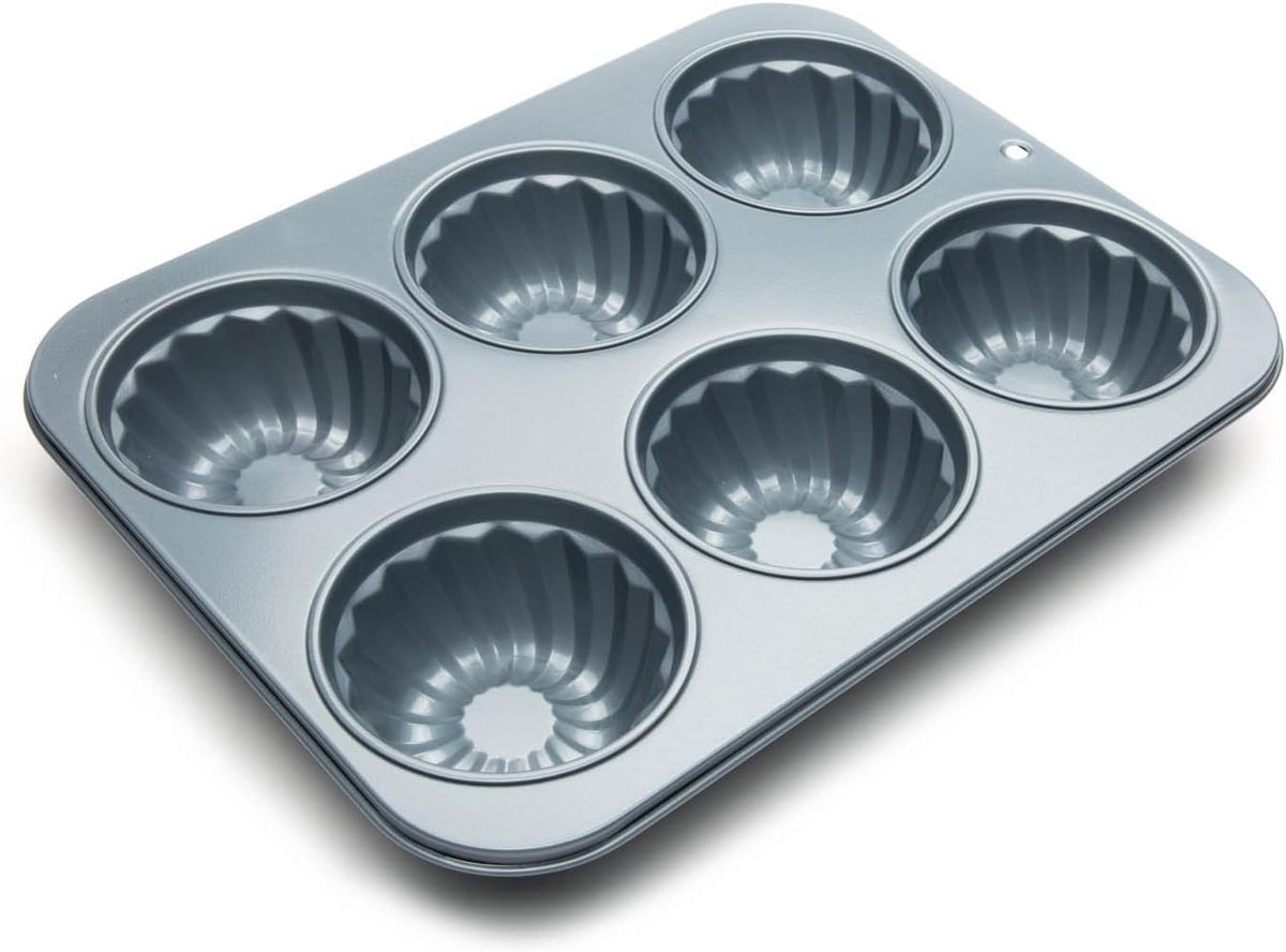 Muffinvorm met Anti-aanbaklaag voor 12 Stuks Perfect Gebakken Cupcakes