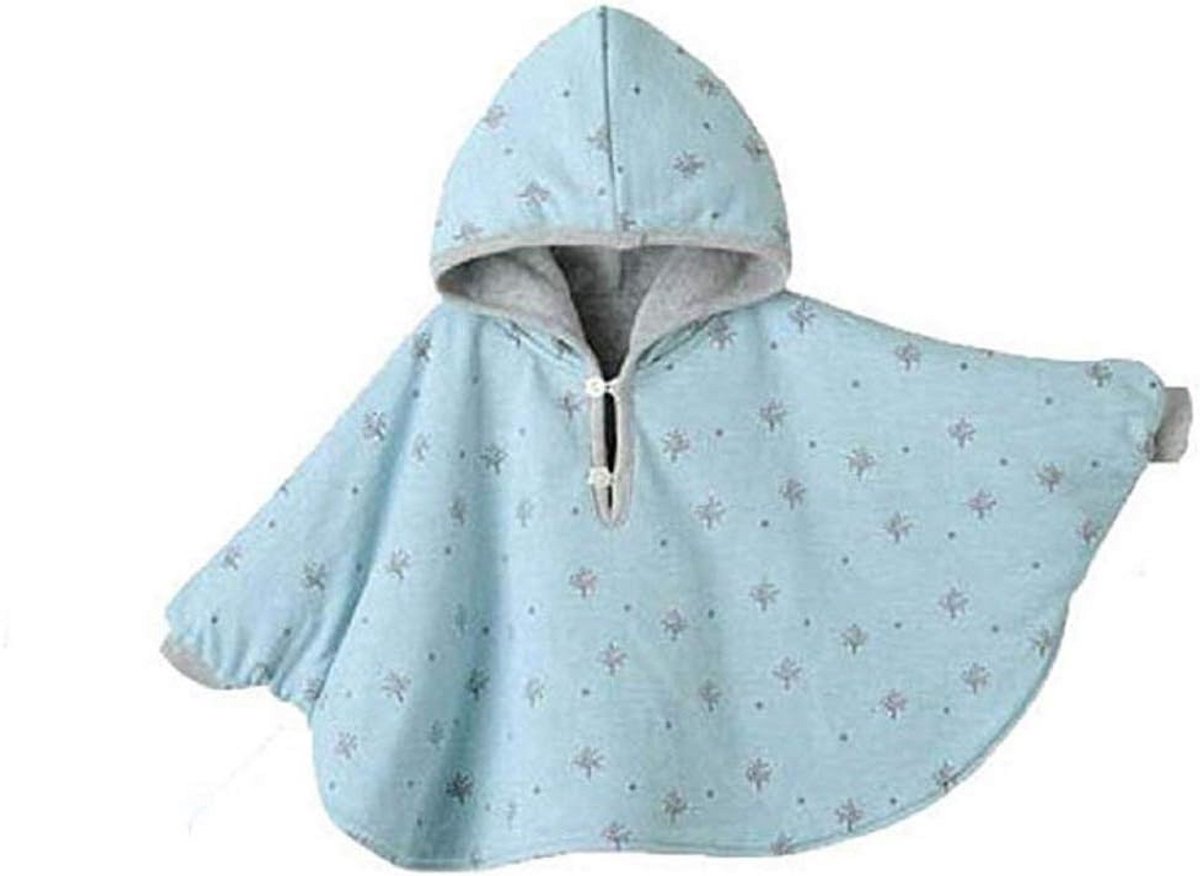 Warme Babycape met Capuchon - Tweezijdige Winter Poncho voor Peuters & Kinderen