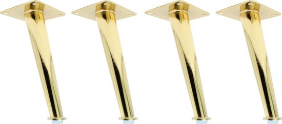 Taps toelopende tafelpoten - 4 stuks meubelpoten voor tafels Taps toelopende tafelpoten - 4 stuks meubelpoten voor tafels